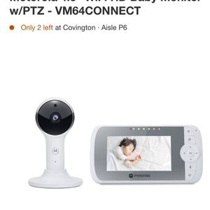 Motorola 4.3” Full HD Wi-Fi Video Baby monitor